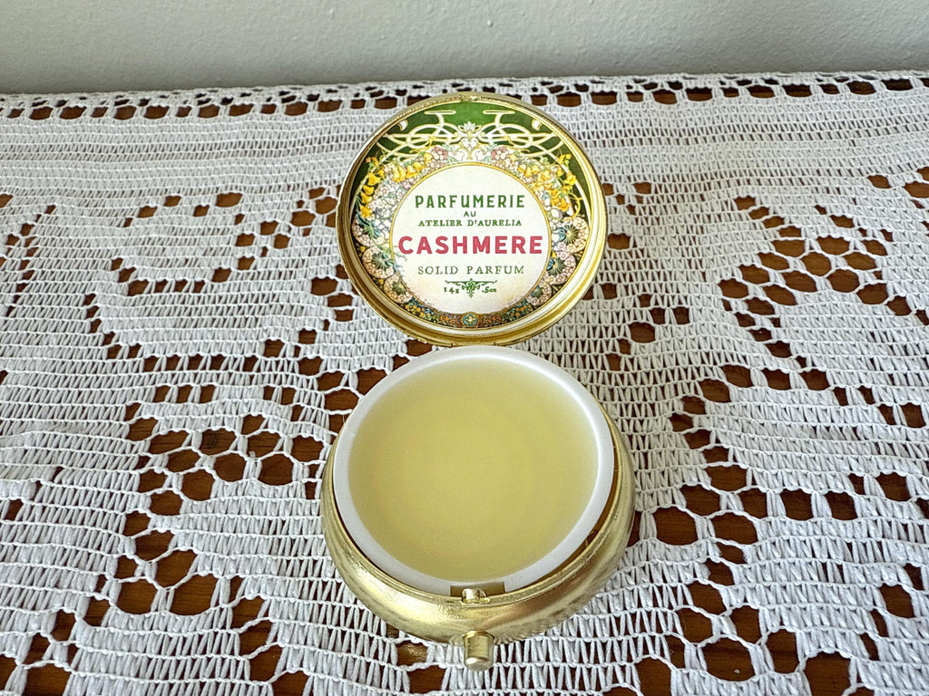 Cashmere by aurelia 14g Large Gold Solid Perfume (Solid Parfum Extrait)