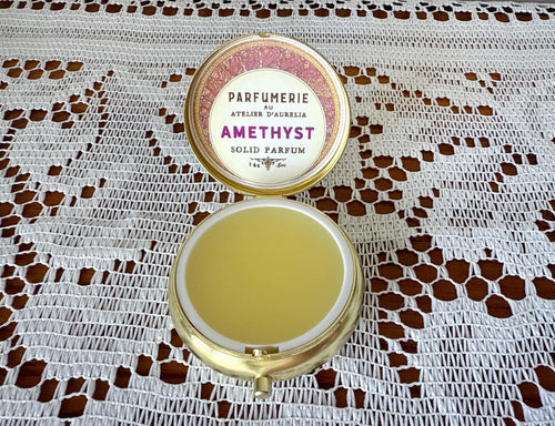 Amethyst by aurelia 14g Large Gold Solid Perfume (Solid Parfum Extrait)
