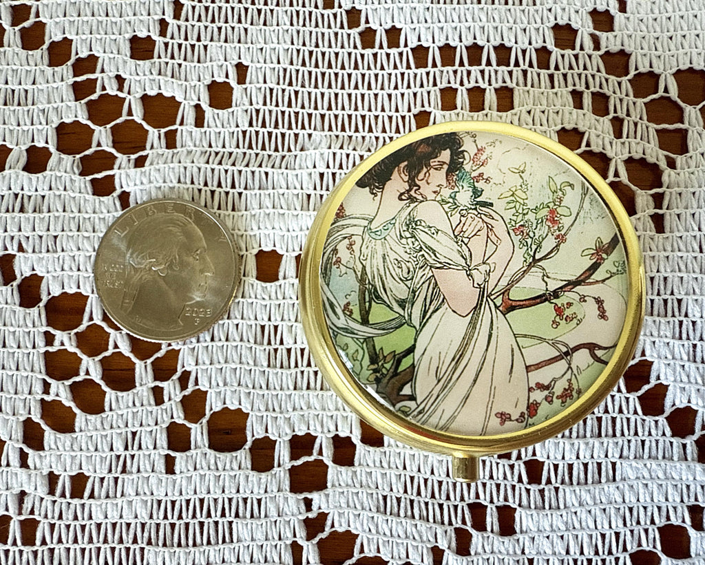 French Linen by aurelia 14g Large Gold Solid Perfume (Solid Parfum Extrait)