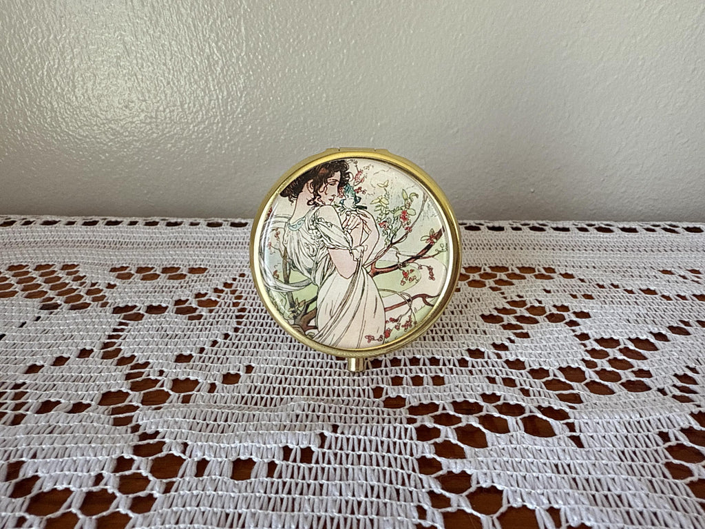 French Linen by aurelia 14g Large Gold Solid Perfume (Solid Parfum Extrait)